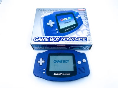 Nintendo Gameboy advance, GBA med æske, Super flot GBA med tilhørende æske. 

Konsollen er testet og