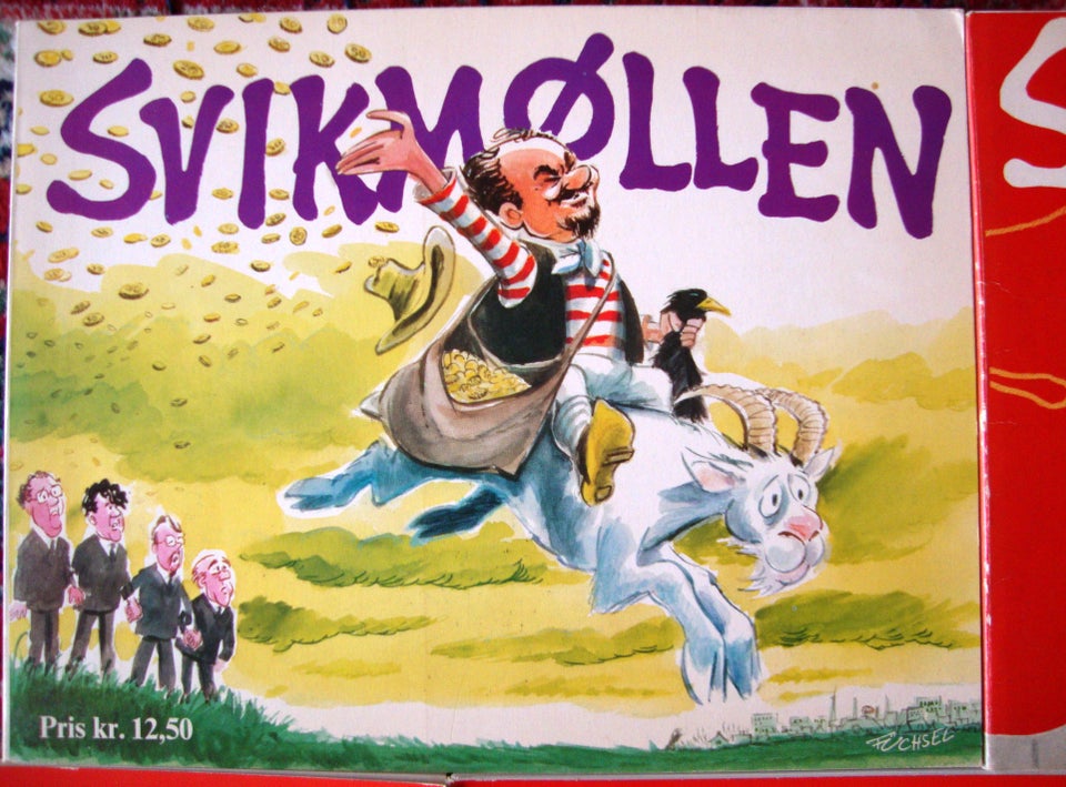 Svikmøllen - 5 stk, samlet pris, Politisk satire