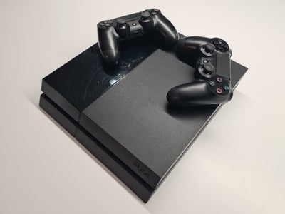 Playstation 4, PS4 Playstation 4, Perfekt, Pæn, velholdt og nyrenset PS4 Playstation 4 med 500gb har