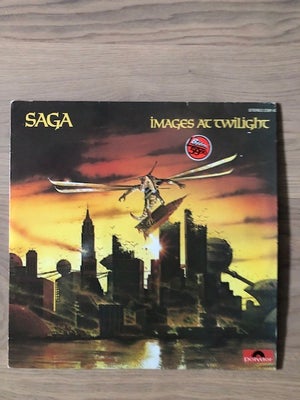 LP, Saga, Images At Twilight, Rock, Saga – Images At Twilight - OIS - 1979 - Germany 
Vinyl og Cover