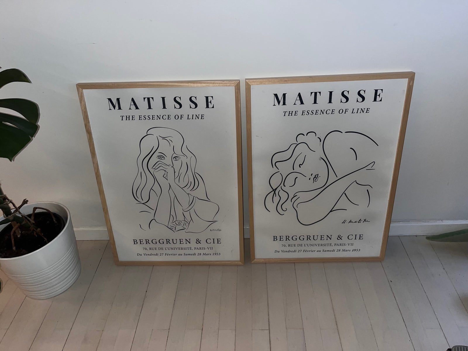 Plakat i ramme, Matisse, b: 70 h: 100
