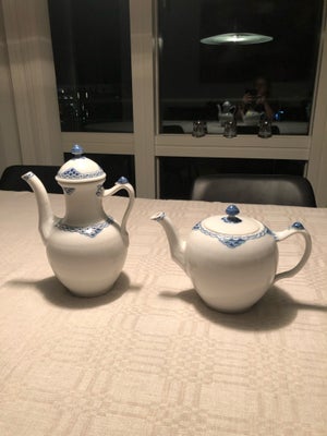 Porcelæn, Kaffekande og tekande, Royal Copenhagen, Tekande er 2 sort