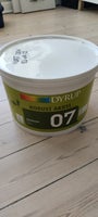 Vægmaling, Dyrup Robust Akryl 07 hvid, 10 liter