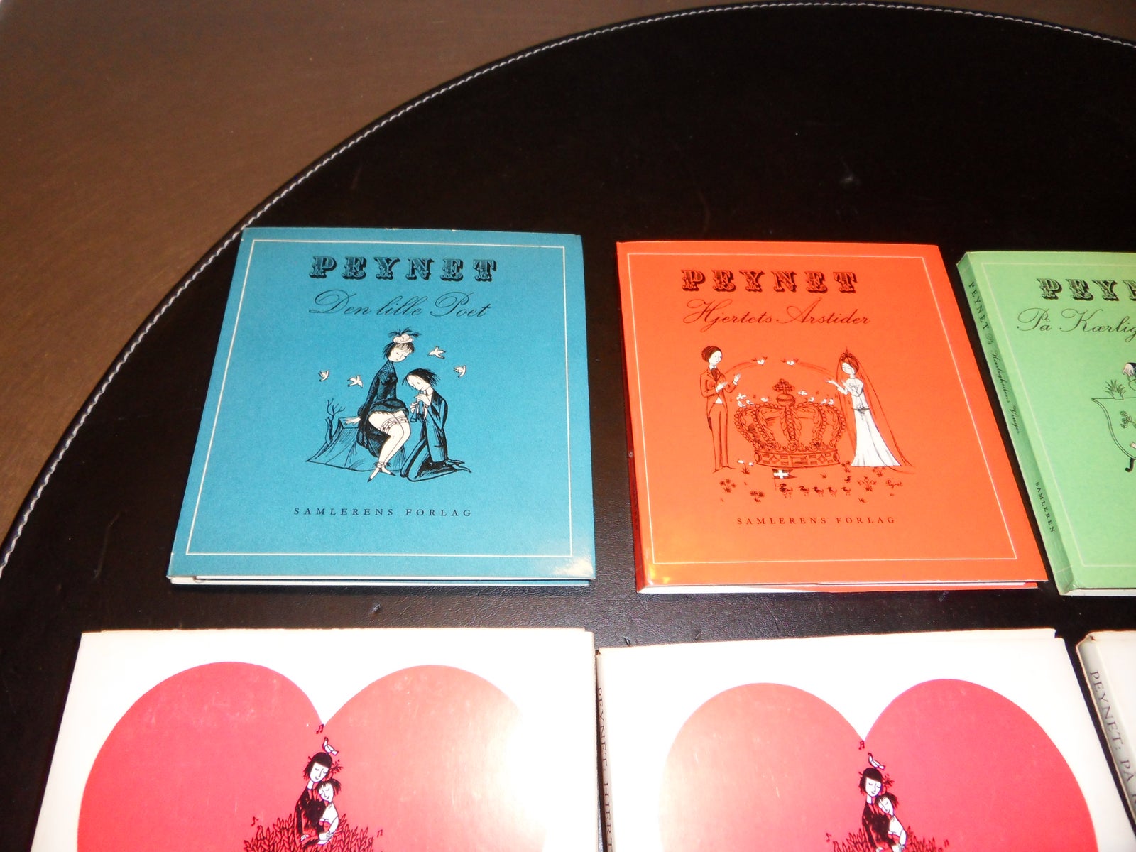PEYNET - 4 små bøger med GRUK og tegninger, Peynet, genre: