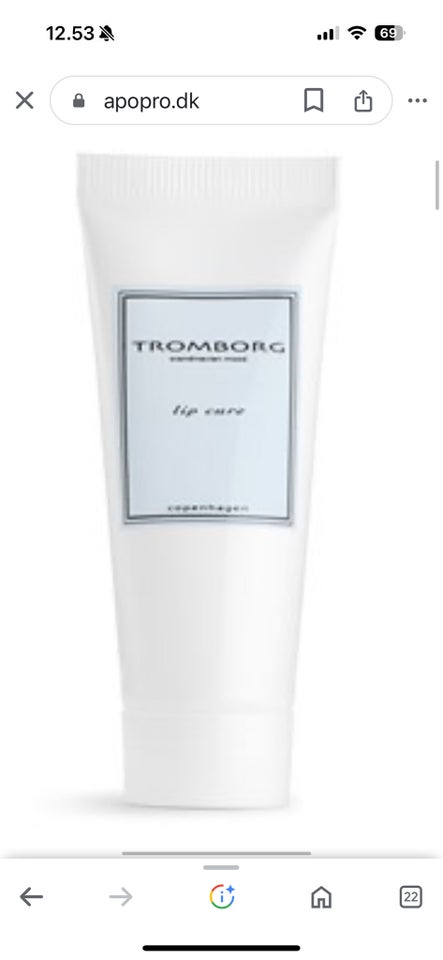 Ansigtspleje, Læbe creme, Tromborg