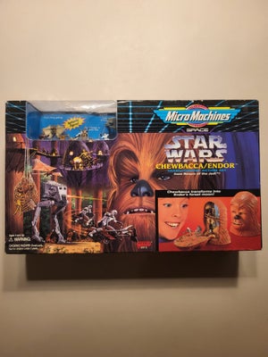 Star wars micro machines , Galoob, Super fed uåbnet Micro machines star wars Chewbacca/ endor helt t