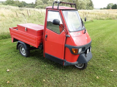 Piaggio APE 50, 2014, 6000 km, Rød, APE 50 må køres uden kørekort