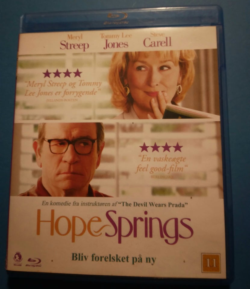 Hope springs, instruktør The devil wears prada, Blu-ray