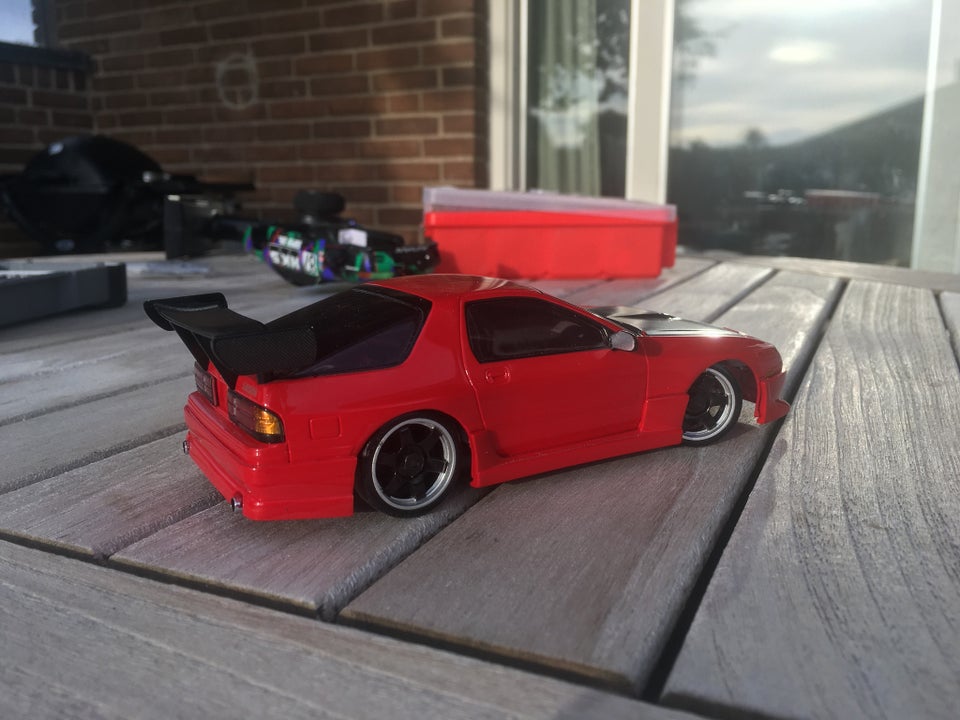 Fjernstyret bil, Kyosho MAZDA SAVANNA RX-7 FC3S Aero Kit,