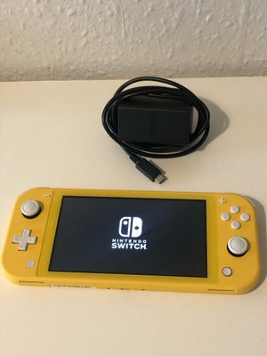 Nintendo Switch, Lite, Perfekt, Helt ny nintendo switch lite i gul. Kun en måned gammel, så den fejl