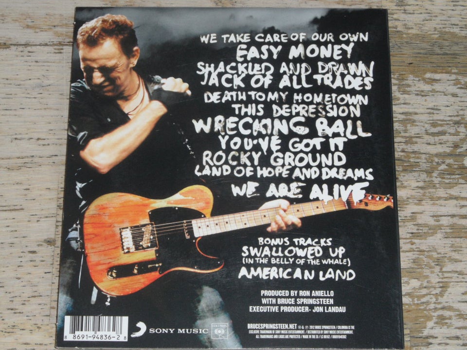 Bruce Springsteen: Wrecking Ball, rock