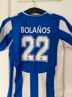 Fodboldtrøje, str. 152-158 cm 12/13 år, Odense Boldklub hjemmebanetrøje, nr. 22 Christian Bolaños.