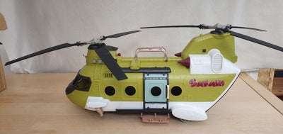 Helikopter, Safari, 

Stor og rummelig helikopter, som kan åbnes op både på siden og bagtil. Selve k