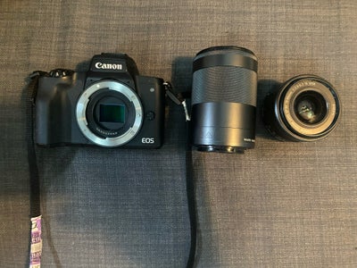 Canon, EOS M50, God, (Reserveret)
Kamera sælges da jeg ikke bruger det mere.
Det er et Canon EOS M50