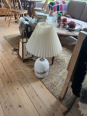 Lampe, Holmegaard, Original Holmegaard lampefod - jeg er ikke sikker på, om toppen er original Holme