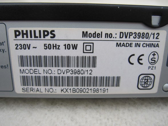 Dvd-afspiller, Philips, DVP3980