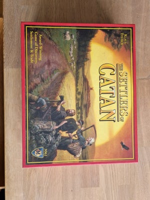 The settlers of Catan - Engelsk regler, brætspil