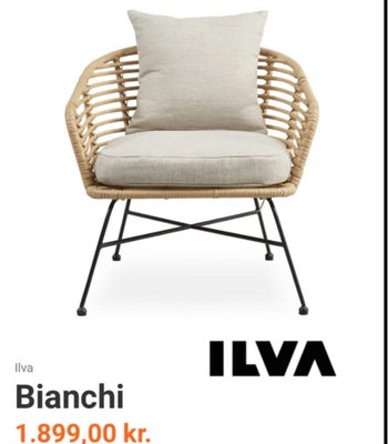 Loungesæt, Ilva, Polyrattan, Sælger disse har 4 stk loungestole fra Ilva købt sidste år så står som 