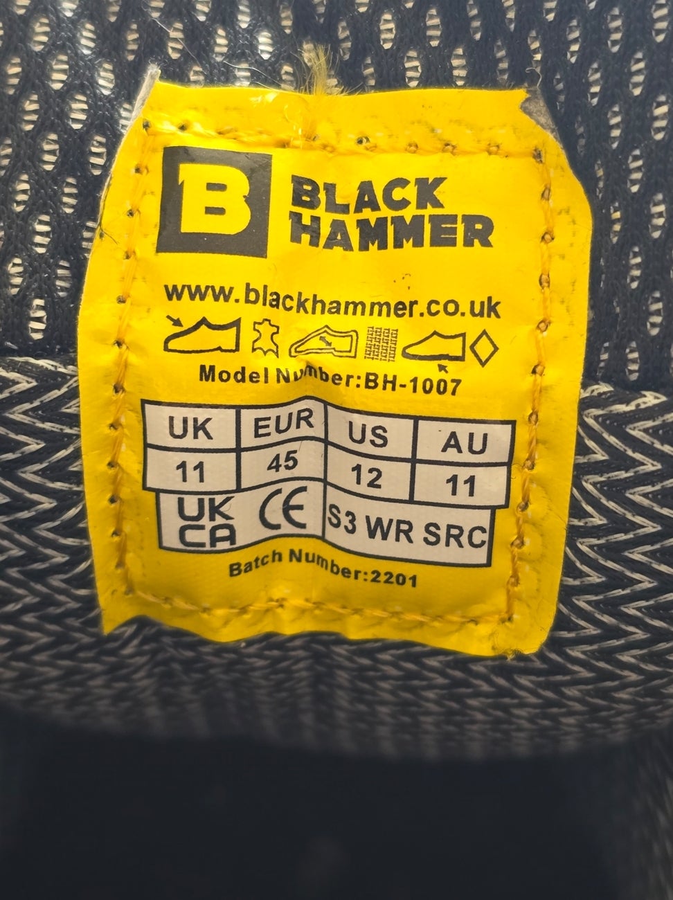 Black Hammer Sikkerhedsstøvler