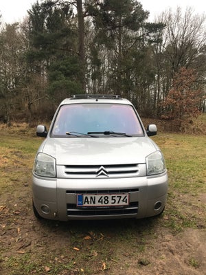 Citroën Berlingo, 1,6 HDi Multispace Clim Modutop, Diesel, 2006, km 311000, sølvmetal, aircondition,