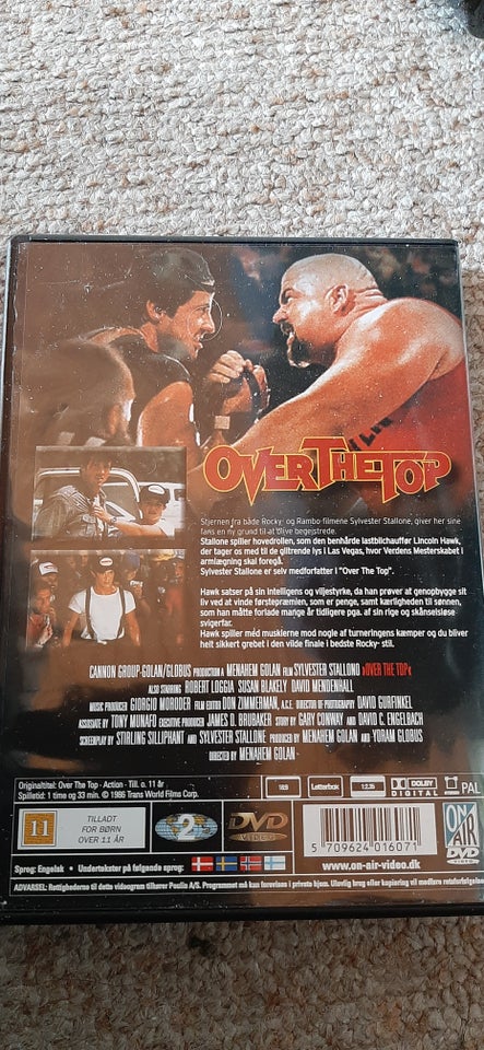 Over the Top, DVD, action