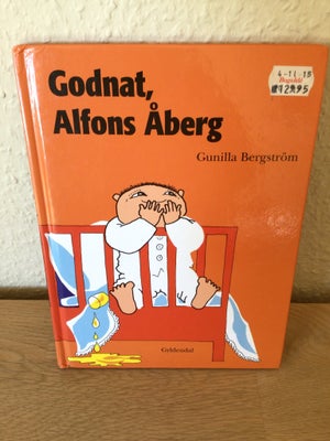Godnat, Alfons Åberg, ., Bogen har lidt brugsspor, men ingen ødelagte sider