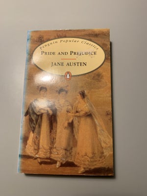 Pride and Prejudice, Jane Austen, genre: roman