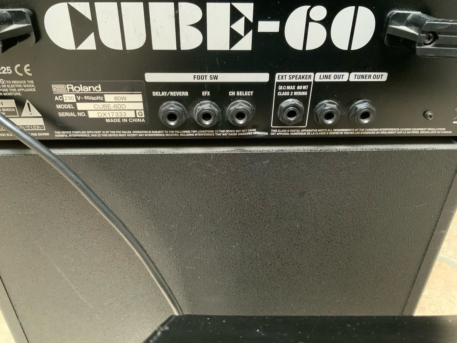 Guitarcombo, Roland Cube 60, 60 W