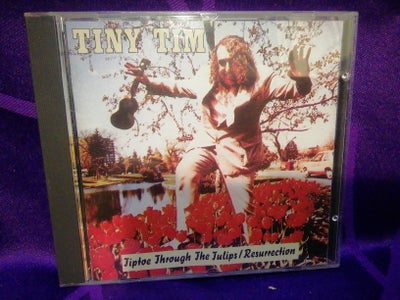 TINY TIM: 3 STYKS's, andet, 3 x Tiny Tim, excentrikeren med falsetstemme og ukulele
Han var en omvan