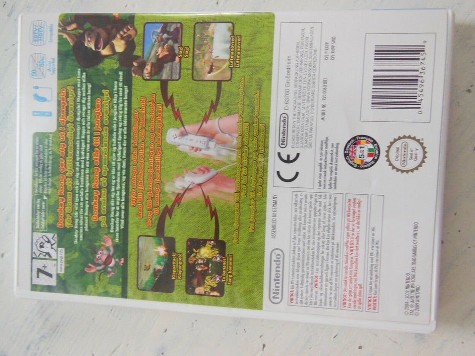 Donkey Kong Jungle Beat (Wii) , Nintendo Wii