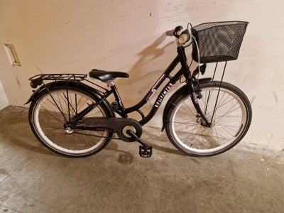 Pigecykel, classic cykel, Puch, 24 tommer hjul, 3 gear, Med navdynamo og lygter, alt virker som det 