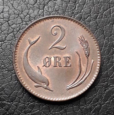 Danmark, mønter, 2 Øre 1874 i kvalitet 0