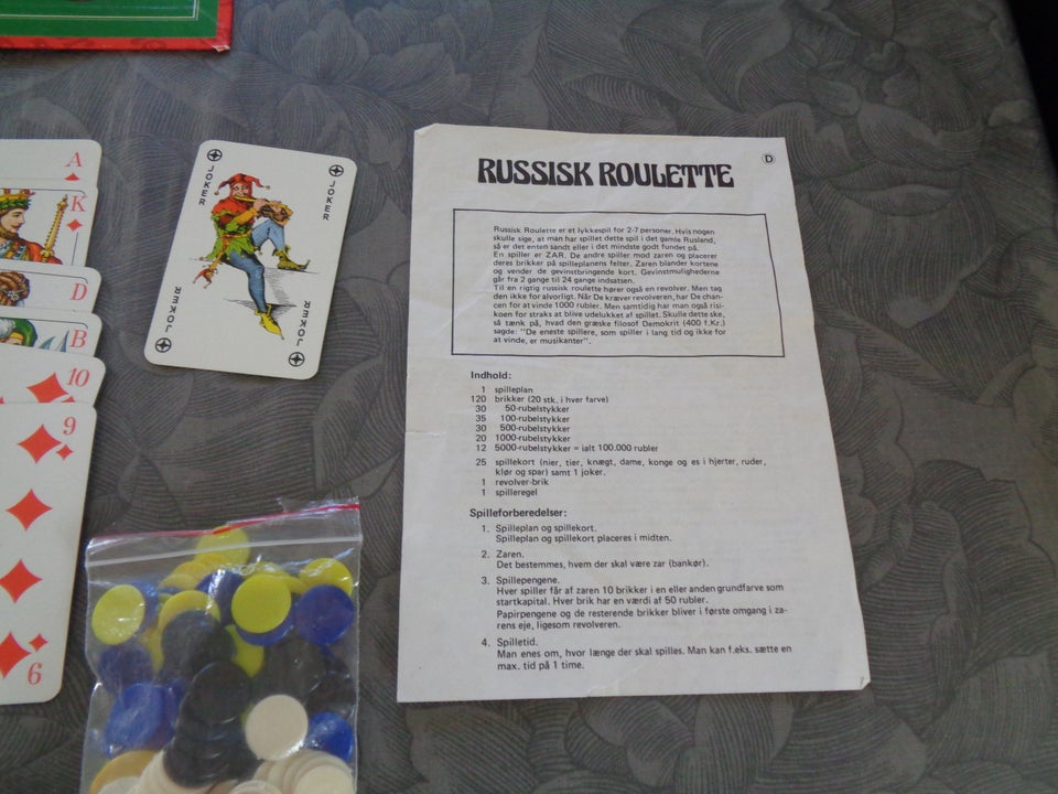 Russisk Roulette, Joker, familie