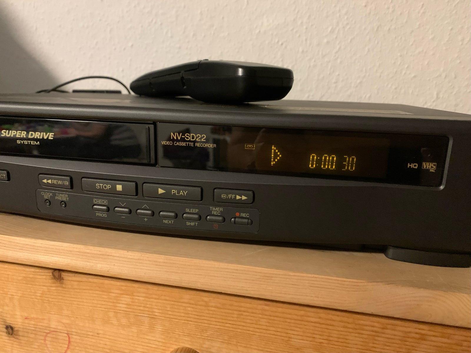 VHS videomaskine, Panasonic, NV-SD22EO