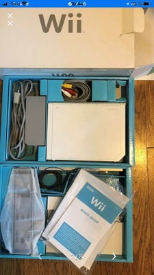 Nintendo Wii, Perfekt, Wii konsol med det hele /sensorbar, ledninger, batteri mm/ og 1 controller -5