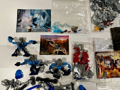 Lego Bionicle, 8894, En masse dele til Bionicle. Alt på første billede sælges samlet til prisen. 
Le
