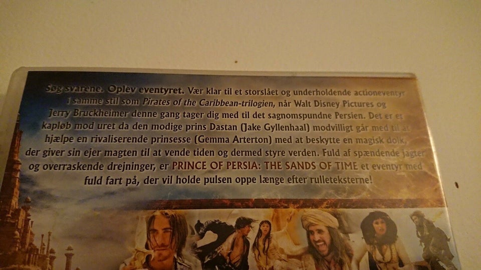 Prince Of Persia - The Sands Of Time, DVD, eventyr