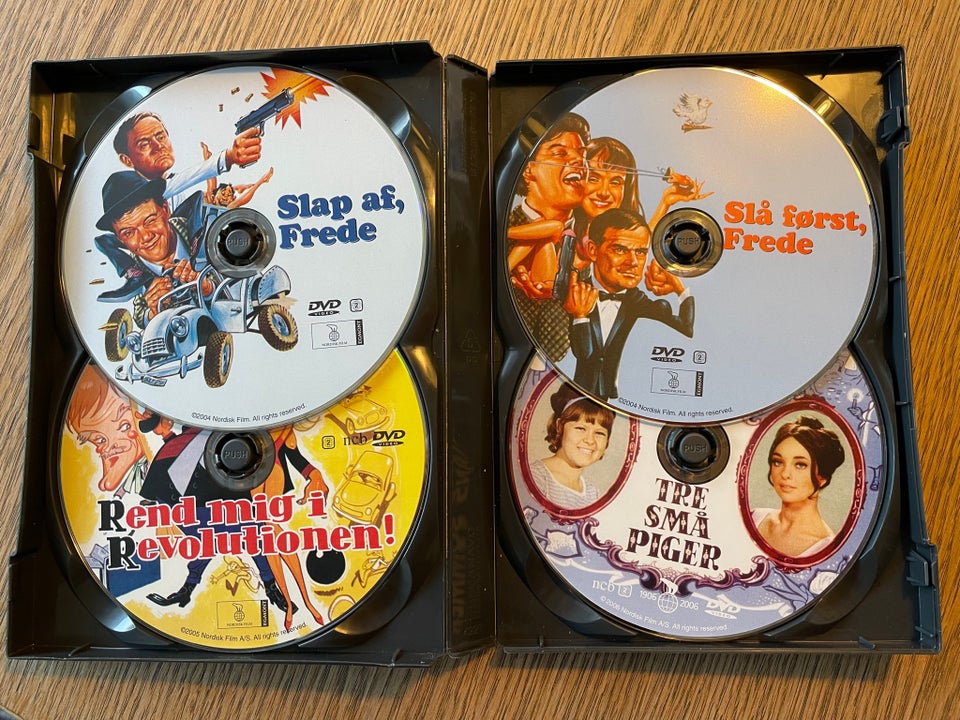 Fantastiske Sprogøe (4DVD), DVD, komedie