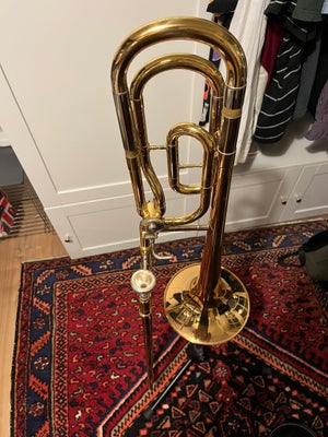 Basun, Yamaha YSL-448 GE II Bb/F, Hej jeg sælger min dejlige Yamaha YSL-448 GE II Bb/F-Trombone, da 