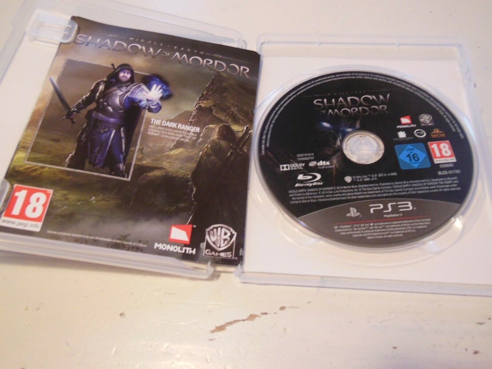 Middle-Earth: Shadow of Mordor, PS3