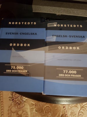 Svensk/engelsk, Engelsk, Swedish-Danish dictionary, dictionary