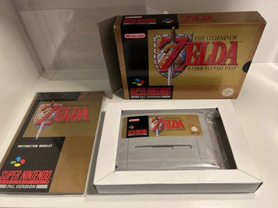 Snes zelda ukv, Super Nintendo, Snes Zelda A Link to the past UKV CIB. 
Komplet med kort. Den ene si