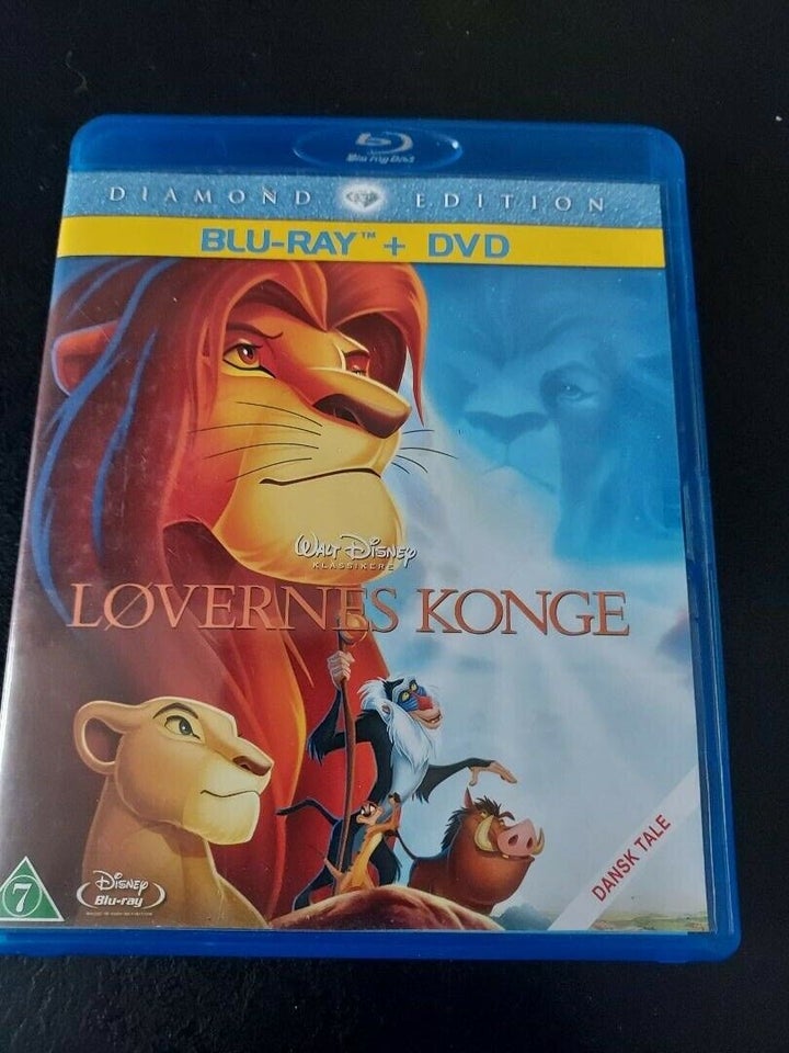 Løvernes konge, instruktør Disney, Blu-ray