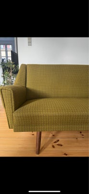 Sofa, 3 pers., Grøn, retro sofa fra 50’erne. Den er velholdt, behagelig at sidde i og har et stilful
