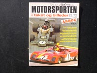 MOTORSPORTEN 1972/73, emne: bil og motor