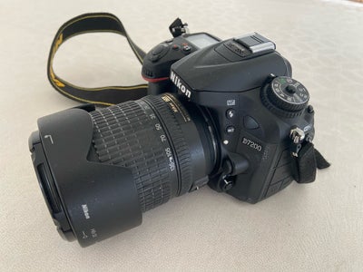 Nikon D7200, spejlrefleks, God, 18-135 mm linse
Org. emballage
2320 skud