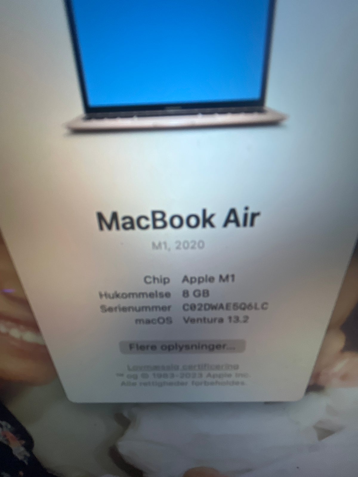 Andet mærke MacBook Air 2021, God