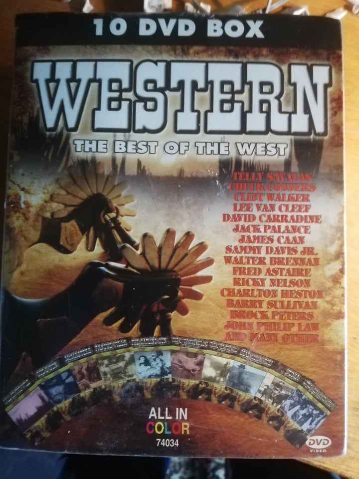 The Best of She West 10 dvd box, DVD, western