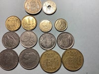 Vesteuropa, mønter, 19571992