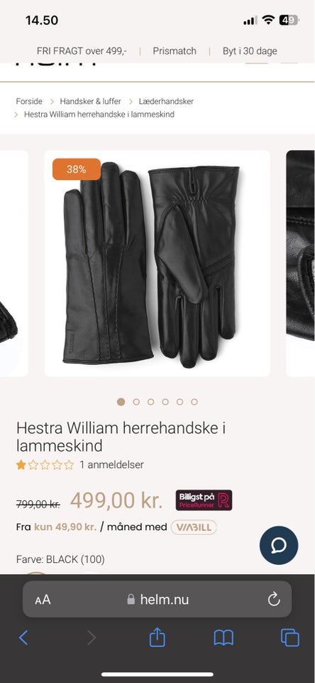 Handsker, Hestra, str. 9